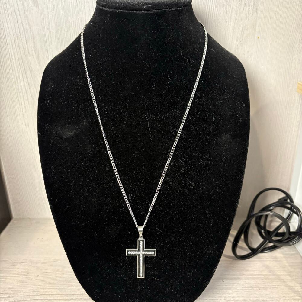 Blingy Cross Necklace